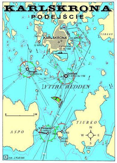 Podejście do Karlskrony