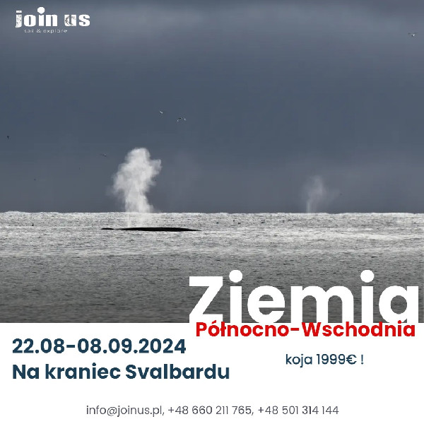 Ziemia Północno-Wschodnia (Svalbard) - 22.08-08.09.2024